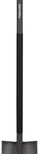 Fiskars Gärtnerspaten - Ergonomischer Spaten aus Borstahl für harte Böden, 125 cm Länge