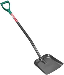 HYCHIKA Garten Schaufel - Robuster Pflanzspaten aus gehärtetem Stahl mit ergonomischem Griff für Gartenarbeit und Unkrau