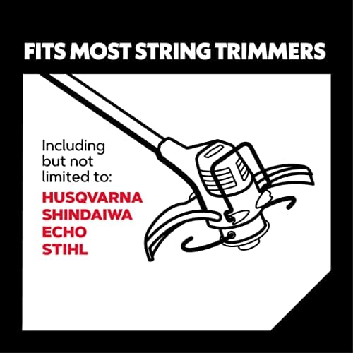 Oregon Mähfaden 3 mm Gelb für hohes Gras & Unkraut – Strapazierfähig für Rasentrimmer, 169 m Länge